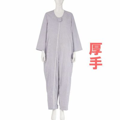 介護服 つなぎ トップ 夏用